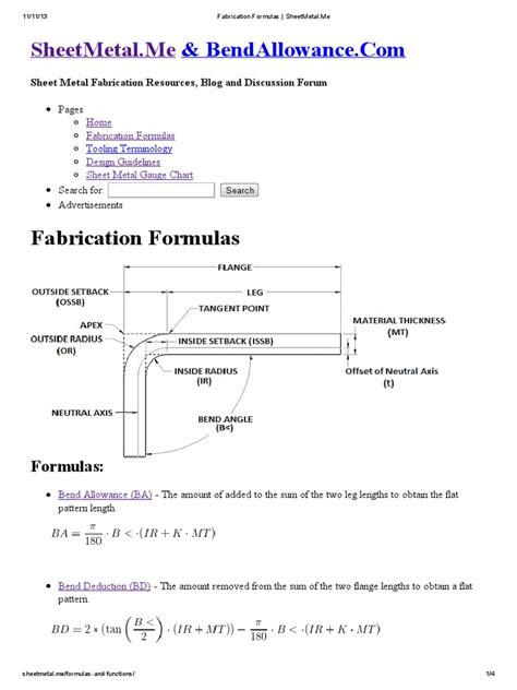 metal fabrication mathematics|math on metal pdf.